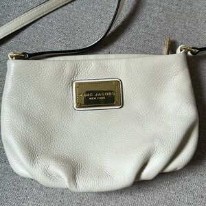 Marc Jacobs white crossbody bag